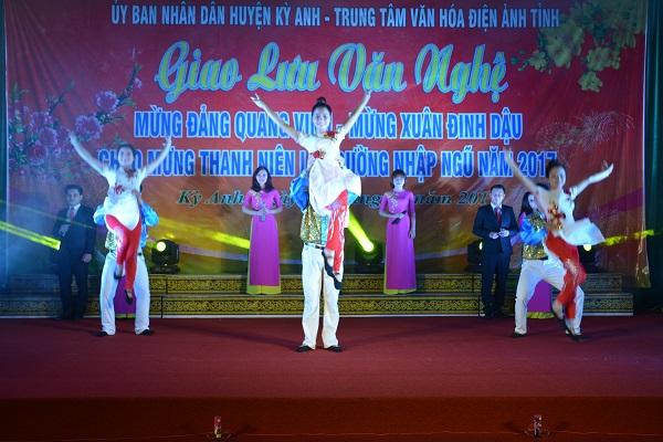 Huyện Kỳ Anh: Nhiều hoạt động sôi nổi mừng Đảng - mừng Xuân Đinh Dậu năm 2017.