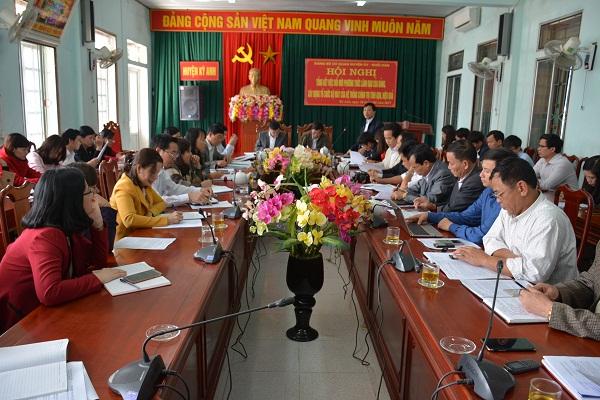 Đảng ủy Cơ quan Huyện ủy – Khối dân huyện Kỳ Anh: Tổng kết việc đổi mới phương thức lãnh đạo của Đảng, xây dựng tổ chức bộ máy của hệ thống chính trị tinh gọn, hiệu quả.