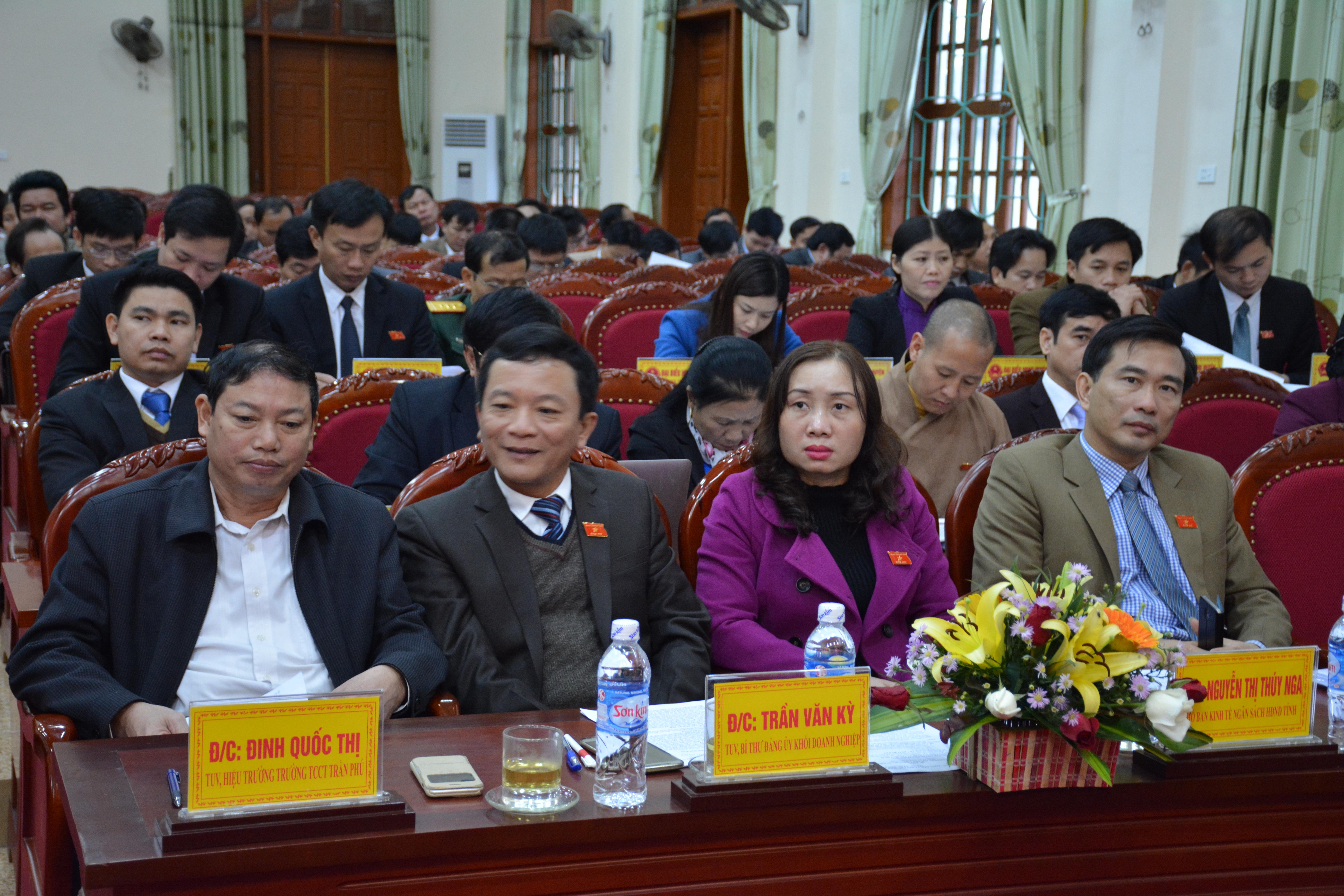 Hội đồng Nhân dân huyện Kỳ Anh khóa XIX: Khai mạc Kỳ họp thứ 3.