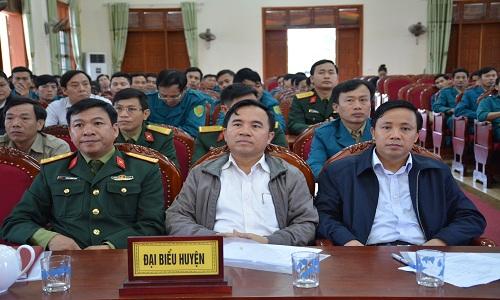 Ban Chỉ huy Quân sự huyện Kỳ Anh: Khai mạc lớp tập huấn cán bộ năm 2017.