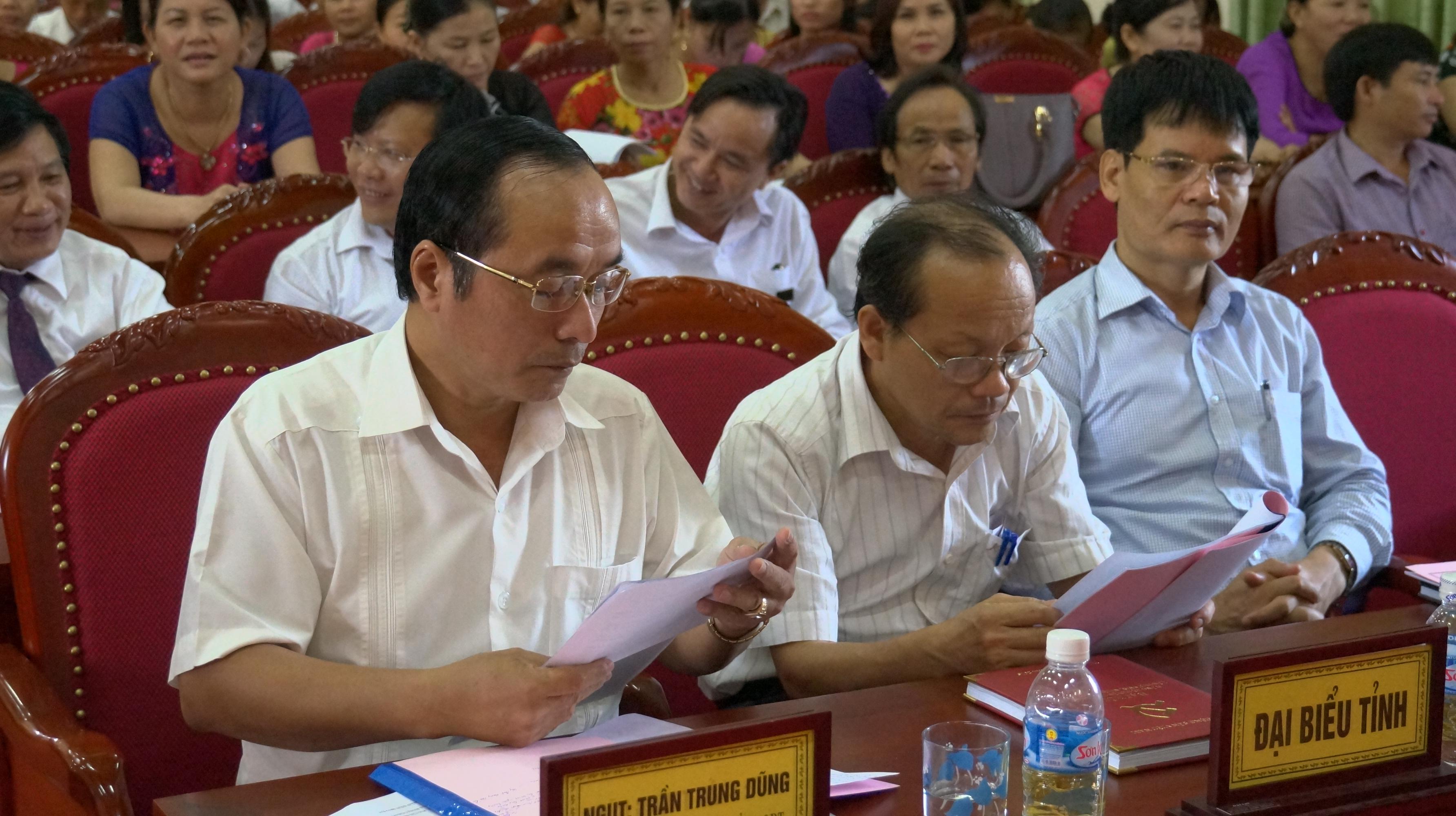 Huyện Kỳ Anh: Hội nghị tổng kết năm học 2015-2016, triển khai nhiệm vụ năm học mới 2016-2017.