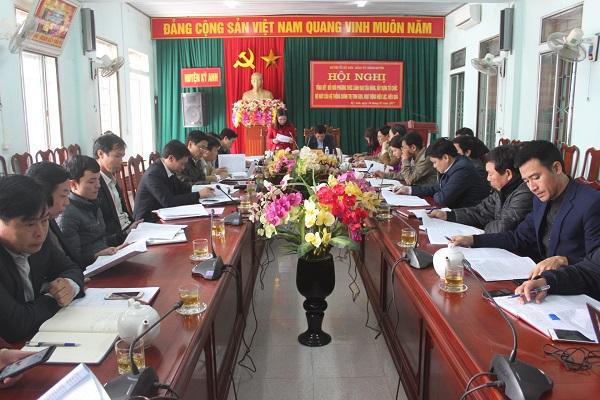 Đảng bộ Chính quyền huyện Kỳ Anh: Tổng kết đổi mới phương thức lãnh đạo của Đảng đối với hệ thống chính trị, xây dựng bộ máy trong cơ quan tinh gọn, hiệu quả.