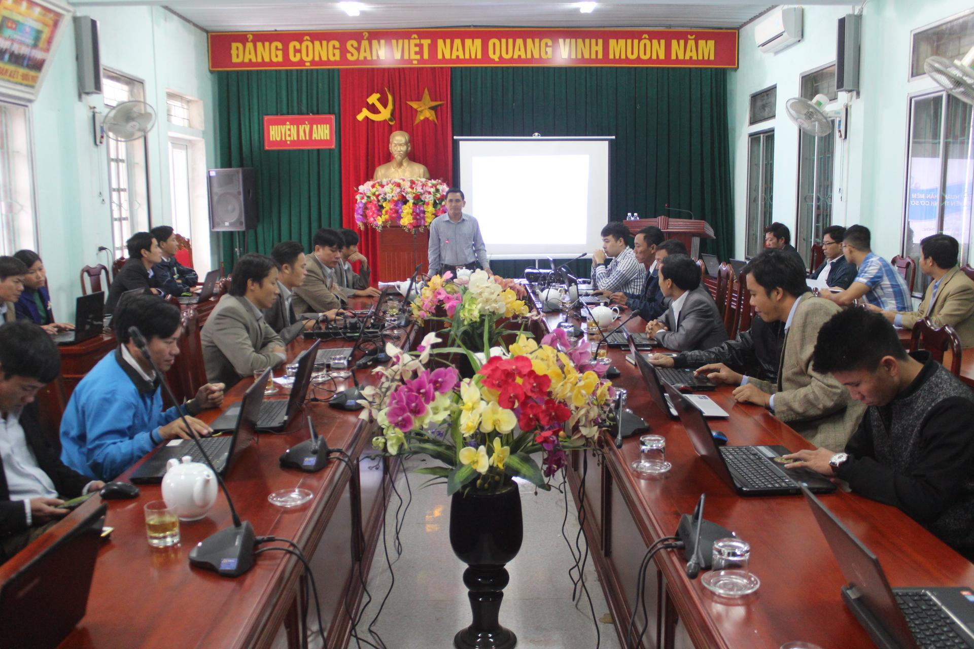 Sở Thông tin - Truyền thông tỉnh: Tập huấn sử dụng hệ thống phần mềm truyền thanh cơ sở.