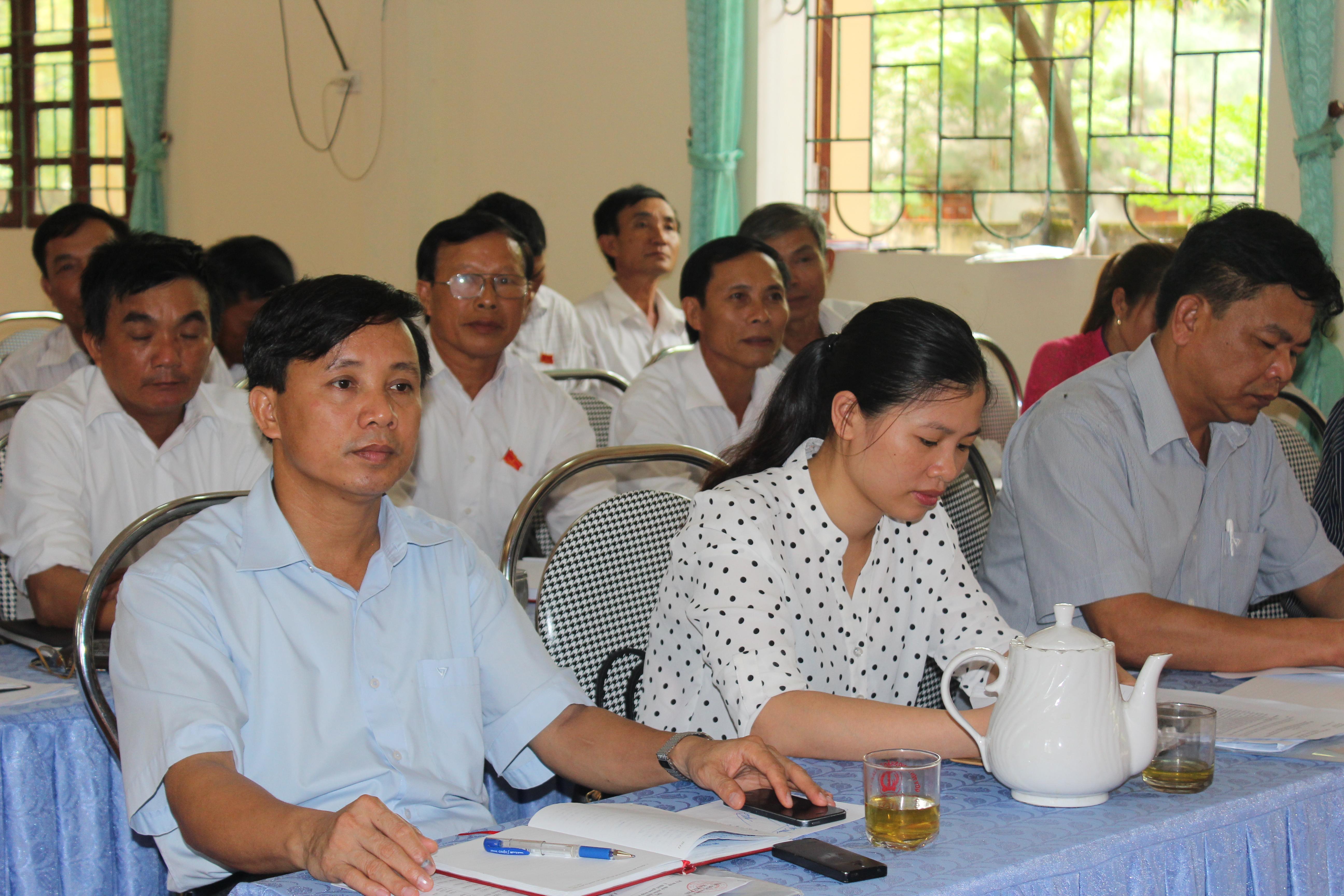 Kỳ Phú: Tổ chức kỳ họp thứ nhất HĐND xã khóa XIX