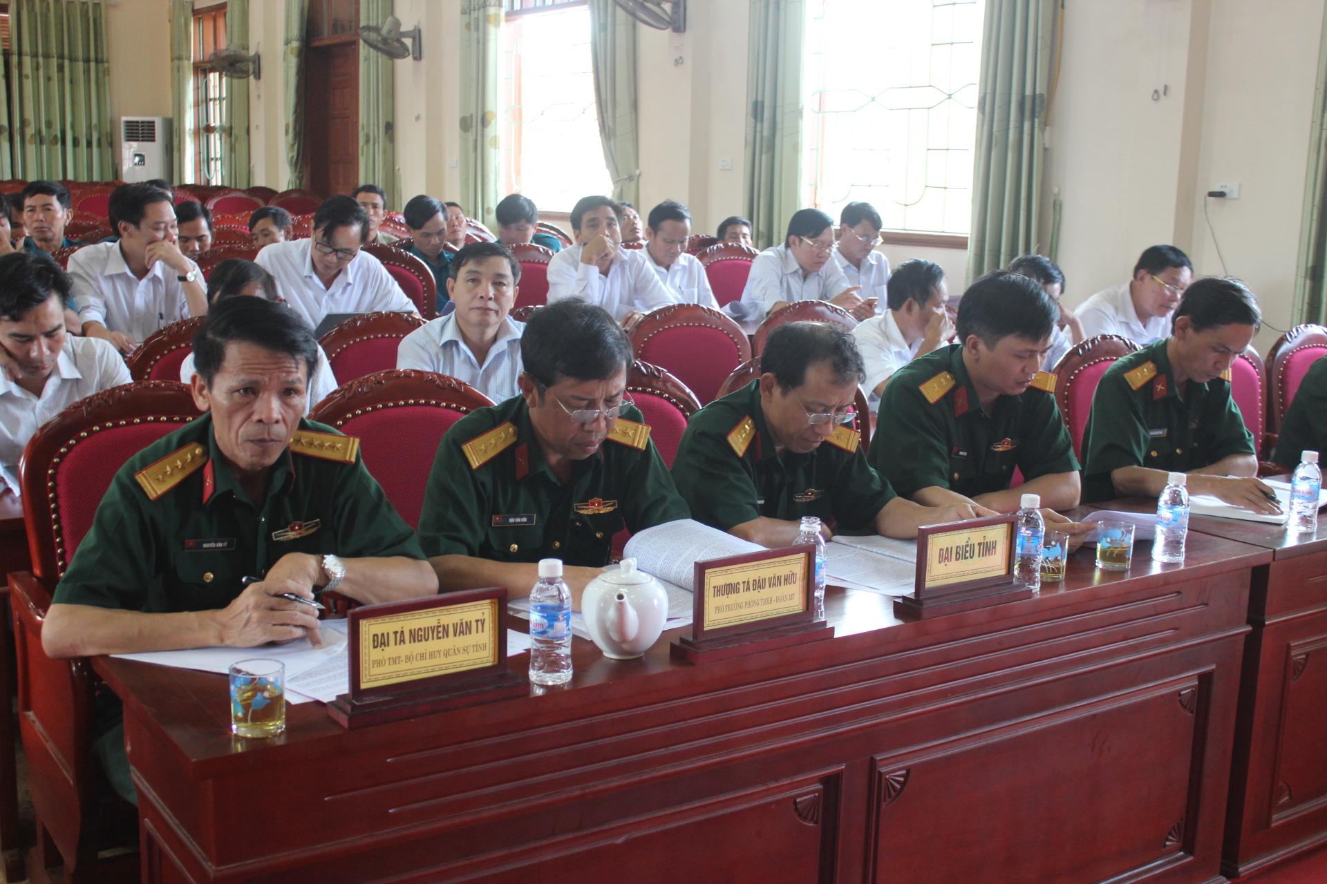 Huyện Kỳ Anh: Tổng kết 20 năm thực hiện Pháp lệnh về lực lượng Dự bị Động viên (1996-2016).