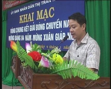 Thị trấn Kỳ Anh tổ chức giải bóng chuyền đầu Xuân Giáp Ngọ