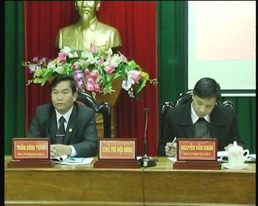 Huyện ủy Kỳ Anh: Hội nghị triển khai công tác kiểm tra, giám sát năm 2014.