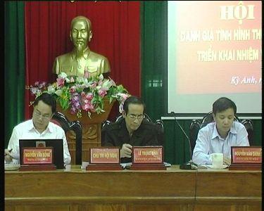 BCH Huyện ủy: Hội nghị đánh giá kết quả hoạt động quý I, Triển khai nhiệm vụ quý II