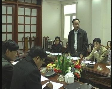 UBND huyện tổ chức Hội nghị nghe kế hoạch triển khai thực hiện đề án tái cơ cấu ngành nông nghiệp.