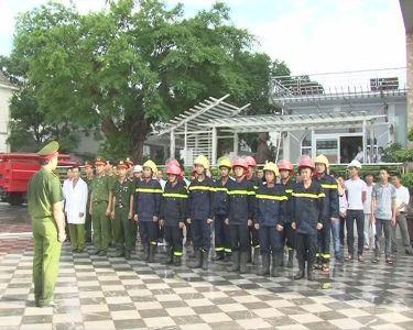 Kỳ Anh: Tổ chức tập huấn và diễn tập phòng cháy chữa cháy, cứu hộ, cứu nạn.