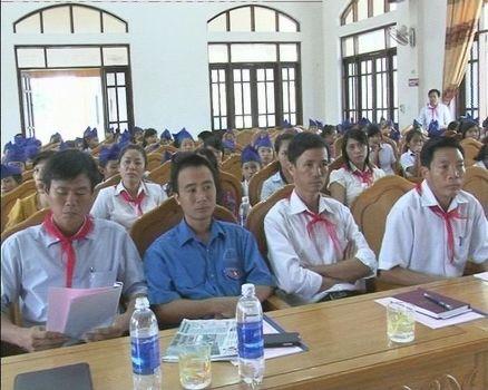 Liên đội trường THCS Kỳ Phương: đại hội liên đội năm học 2014-2015