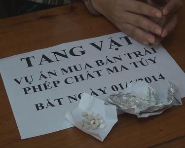 Ban Chỉ Huy Biên Phòng cửa khẩu Vũng Áng- Sơn Dương bắt giữ 2 đối tượng buôn bán ma túy.