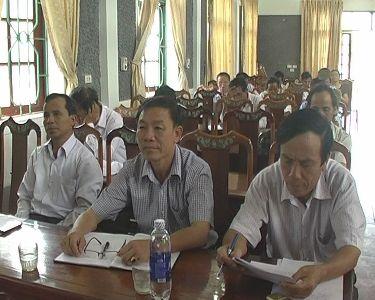 Hội khuyến học huyện Kỳ Anh: Sơ kết công tác khuyến học 6 tháng đầu năm, triển khai nhiệm vụ 6 tháng cuối năm.