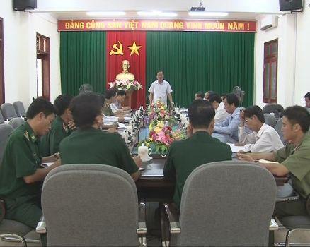 Đ/c Nguyễn Thanh Bình kiểm tra công tác đảm bảo ANTT trong khu kinh tế Vũng Áng