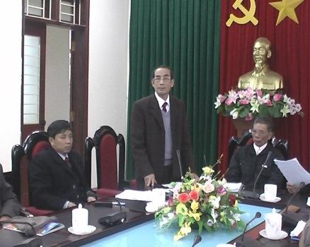 Huyện uỷ Kỳ Anh: gặp mặt cựu cán bộ chuyên gia được cử đi làm nghĩa vụ quốc tế tại Lào và Campuchia.