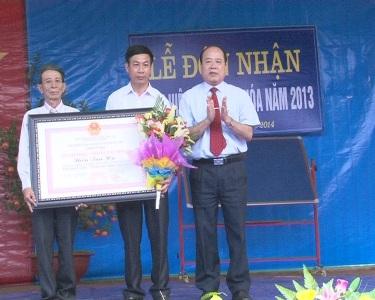 Thôn Tân Hà xã Kỳ Lâm tổ chức lễ đón nhận danh hiệu Làng văn hóa năm 2013