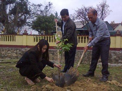 Kỳ Châu phát động ra quân trồng cây đầu xuân
