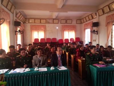 Ban CHQS huyện Kỳ Anh tổ chức hội nghị tổng kết công tác phối hợp thực hiện nhiệm vụ QS- QP năm 2013, ký kết chương trình hành động năm 2014