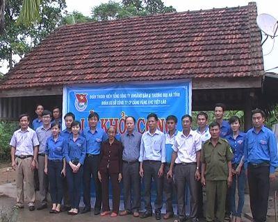 Công ty cổ phần cảng Vũng Áng Việt Lào cùng chung sức xây dựng nông thôn mới tại xã Kỳ Thượng