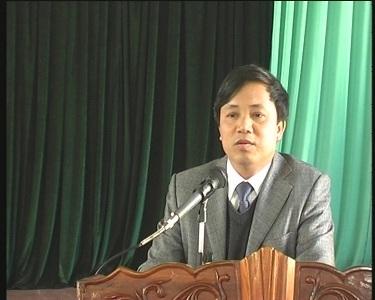 LĐLĐ huyện tổ chức hội nghị tổng kết hoạt động công đoàn năm 2013.