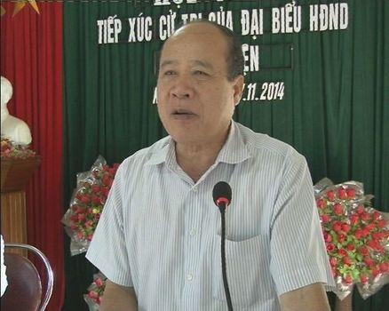 Tổ đại biểu HĐND tỉnh, huyện: tiếp xúc cử tri tại xã Kỳ Trung.