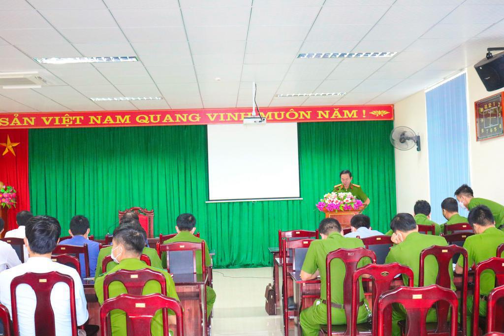 Huyện Kỳ Anh tập huấn nghiệp vụ phòng cháy chữa cháy và cứu nạn cứu hộ