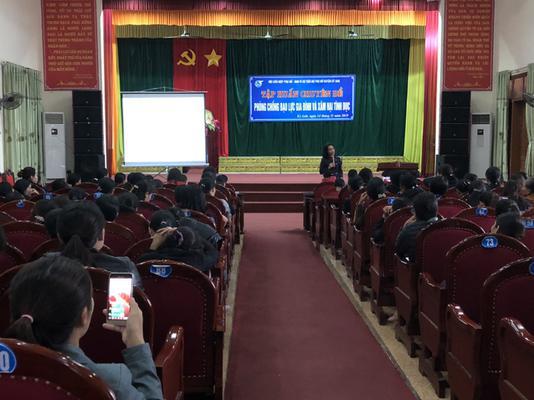 Hội liên hiệp Phụ Nữ huyện Kỳ Anh tổ chức tập huấn nghiệp vụ công tác hội