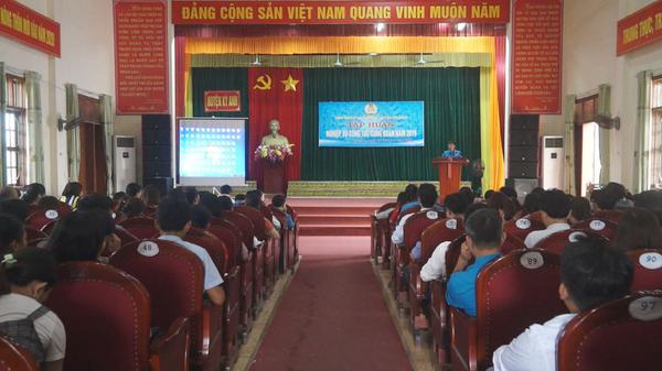 Liên đoàn Lao động huyện Kỳ Anh: Hội nghị tập huấn nghiệp vụ Công đoàn năm 2019.