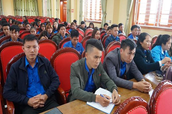 Huyện đoàn Kỳ Anh: Tổ chức học tập, quán triệt Nghị quyết Đại hội Đoàn các cấp Nhiệm kỳ  2017-2022.