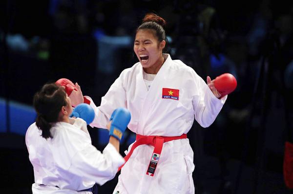 Vận động viên Karatedo ở xã Kỳ Sơn –huyện Kỳ Anh giành  huy chương Vàng tại SEA Games 29.