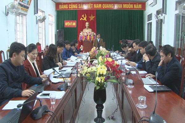 Ban Thường vụ Huyện ủy Kỳ Anh:  Hội nghị mở rộng để nghe và cho ý kiến về các nội dung chuẩn bị tổ chức Kỳ họp thứ 5 - HĐND huyện.