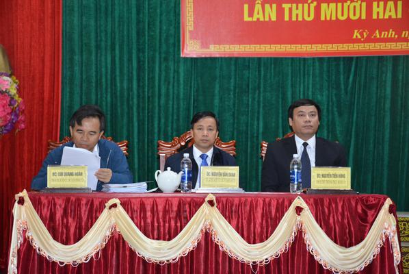 Ban Thường vụ Huyện ủy Kỳ Anh: Hội nghị Ban Chấp hành Đảng bộ huyện mở rộng báo cáo kết quả thực hiện nhiệm vụ 10 tháng, nhiệm vụ trọng tâm những tháng cuối năm 2017 và một số nội dung quan trọng khác.