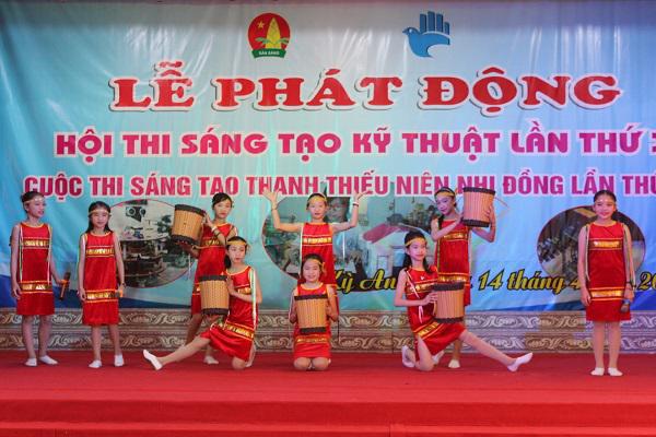 Huyện Kỳ Anh:  Phát động Hội thi sáng tạo kỷ thuật, Cuộc thi sáng tạo thanh, thiếu niên, nhi đồng năm 2017.