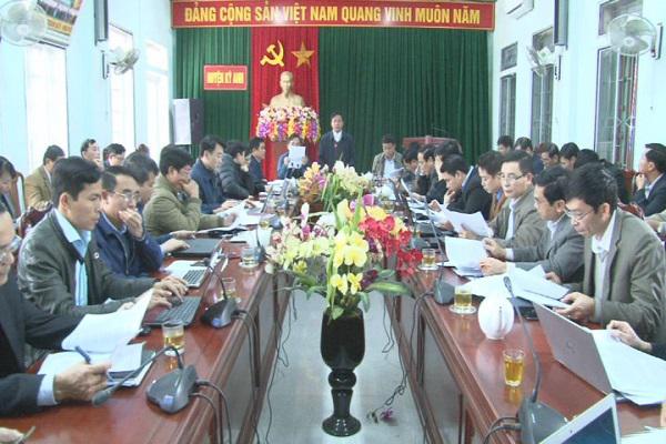Ban Chấp hành Đảng bộ huyện Kỳ Anh: Hội nghị mở rộng để nghe và cho ý kiến về các nội dung chuẩn bị tổ chức Kỳ họp thứ 5 - HĐND huyện khóa XIX.