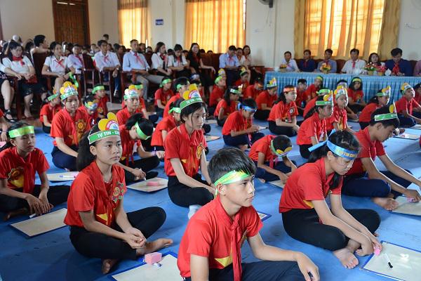 Liên đội Trường THCS Thư - Thọ tổ chức hội thi “ Em yêu truyền thống quê hương”.
