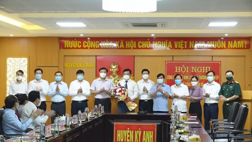 Ban Thường vụ Tỉnh ủy Hà Tĩnh công bố quyết định về công tác điều động cán bộ