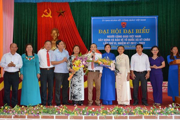 Xã Kỳ Châu: Đại hội người công giáo Việt Nam xây dựng và bảo vệ Tổ Quốc lần thứ VI, nhiệm kỳ 2017 – 2022.