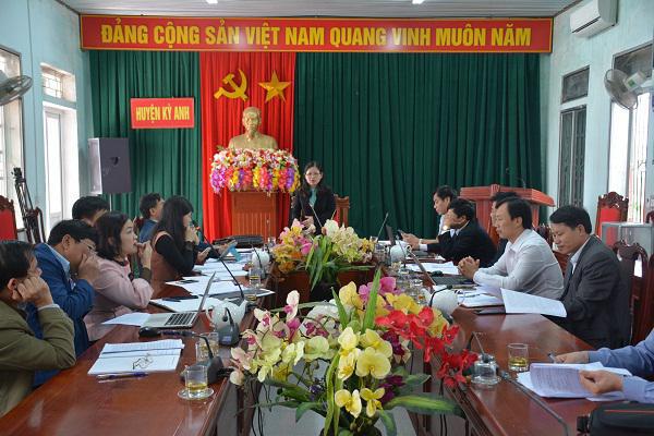 Thường trực Hội đồng Nhân dân huyện Kỳ Anh: Tổ chức Phiên họp thường kỳ tháng 1 năm 2018.