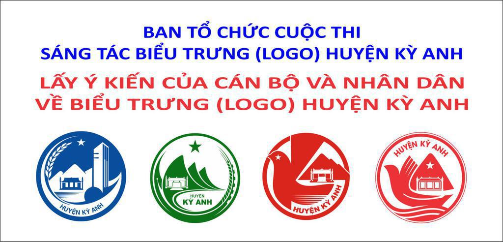 Lấy ý kiến của cán bộ và Nhân dân về Biểu trưng (Logo) huyện Kỳ Anh, tỉnh Hà Tĩnh