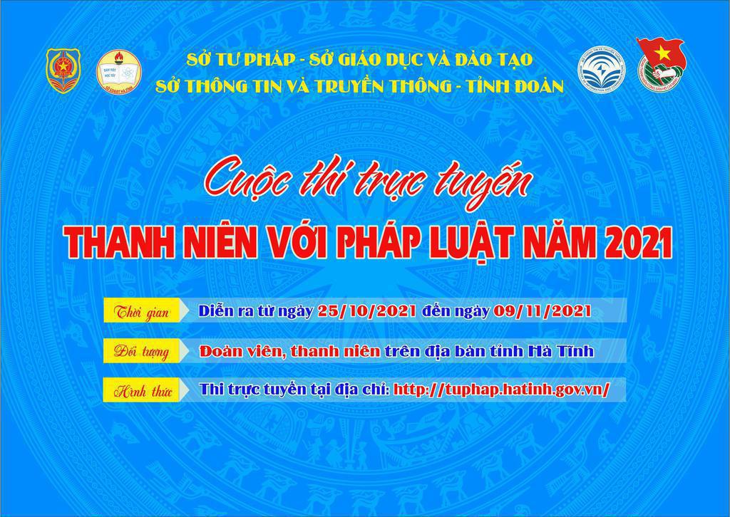 Về việc hưởng ứng Cuộc thi trực tuyến “Thanh niên với pháp luật”