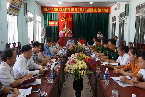 Ban Dân vận Huyện uỷ Kỳ Anh: Sơ kết công tác hoạt động Dân vận, MTTQ và các đoàn thể 6 tháng đầu năm và triển khai nhiệm vụ trọng tâm 6 tháng cuối năm 2018.