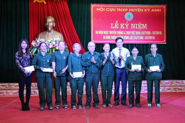 Hội Cựu Thanh niên Xung phong huyện Kỳ Anh: Kỷ niệm 68 năm ngày truyền thống lực lượng Thanh niên Xung phong Việt Nam(15/7/1950 - 15/7/2018) và 50 năm chiến thắng Đồng Lộc (24/7/1968 - 24/7/2018).