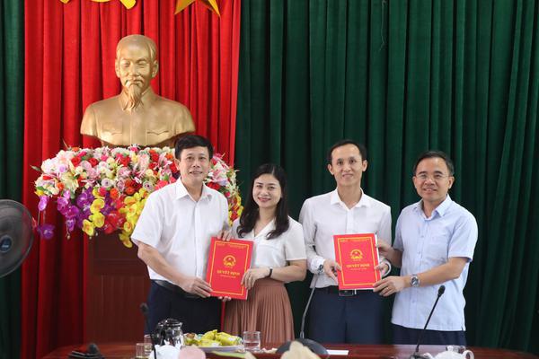 Huyện Kỳ Anh: Công bố quyết định điều động và bổ nhiệm cán bộ