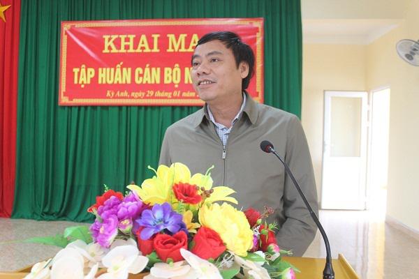 Ban Chỉ huy Quân sự huyện Kỳ Anh: Khai mạc lớp tập huấn cán bộ năm 2018.