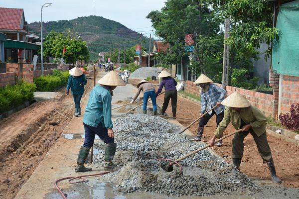 Nổ lực xây dựng Nông thôn mới ở  xã vùng trọng điểm lúa