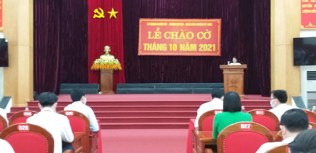 Huyện Kỳ Anh sôi nổi tổ chức sinh hoạt Ngày Pháp luật tháng 10/2021