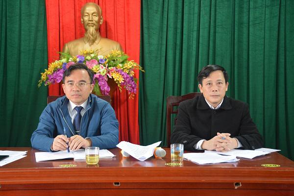 UBND huyện Kỳ Anh: Triển khai nhiệm vụ trọng tâm trước, trong và sau tết nguyên đán Mậu tuất.