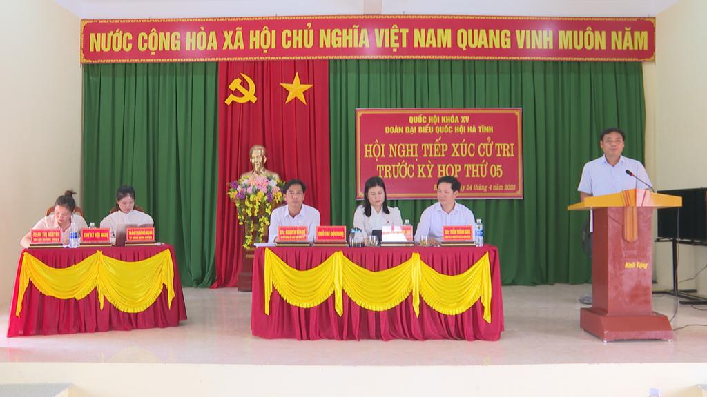 Hội nghị tiếp xúc cử tri trước kỳ họp thứ năm, Quốc hội khóa XV