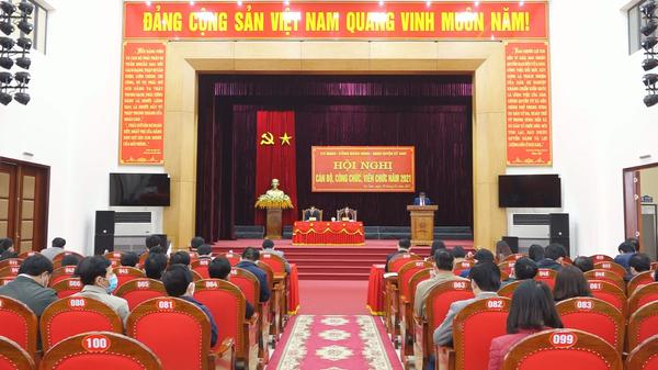 Hội nghị cán bộ, công chức, viên chức năm 2021