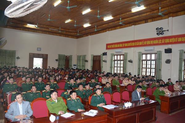 Huyện ủy Kỳ Anh: Quán triệt Nghị quyết Trung ương 6 (khóa XII) cho hơn 400 cán bộ đảng viên khối cơ quan trực thuộc.